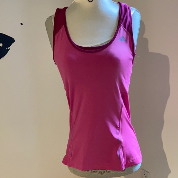 🧘♀️2/$30 ADIDAS Climacool Tank top pink Small